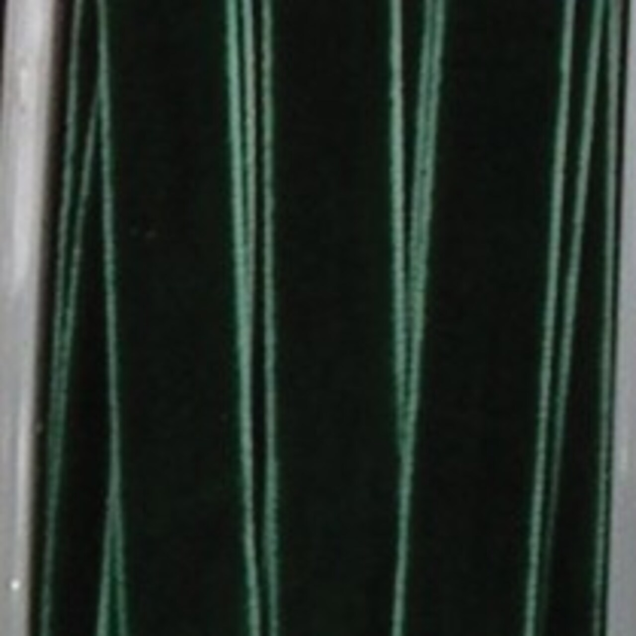 The Ribbon People Forest Green Soft Woven Edge Decorating Ribbon 0.25" x 66 Yards
